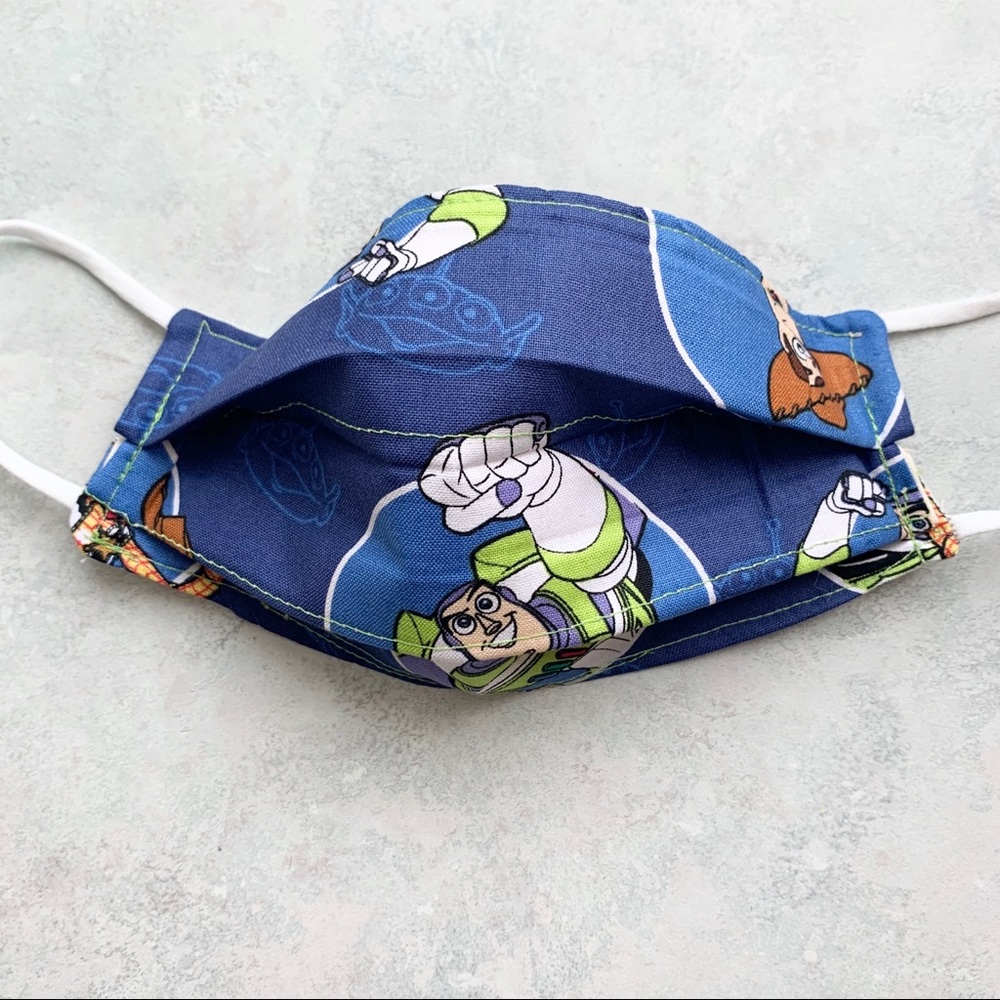 toy story face mask (adult & kids) buzz & woody
